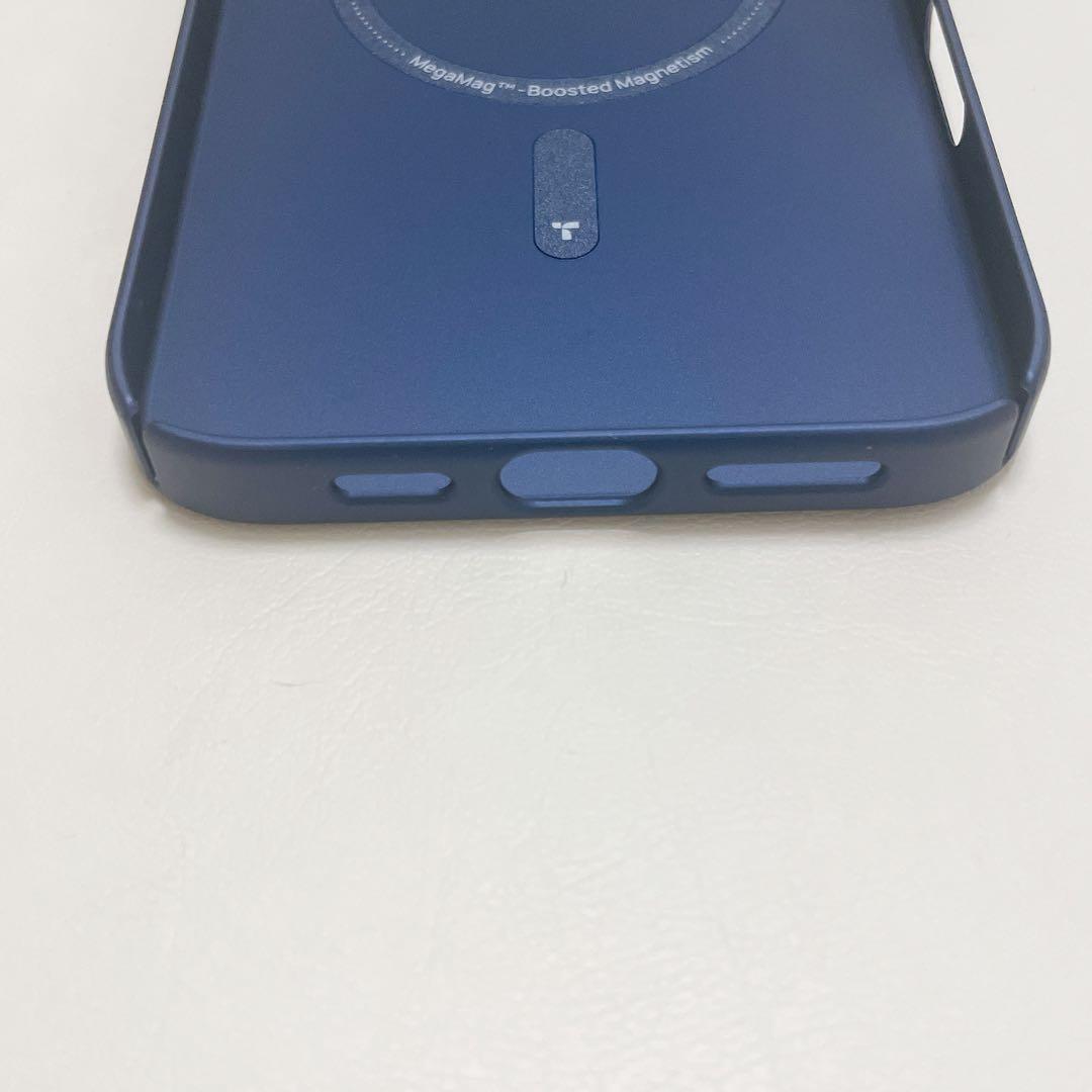 MagSafe対応 iPhone16ProMax ネイビーブルー ハードケース