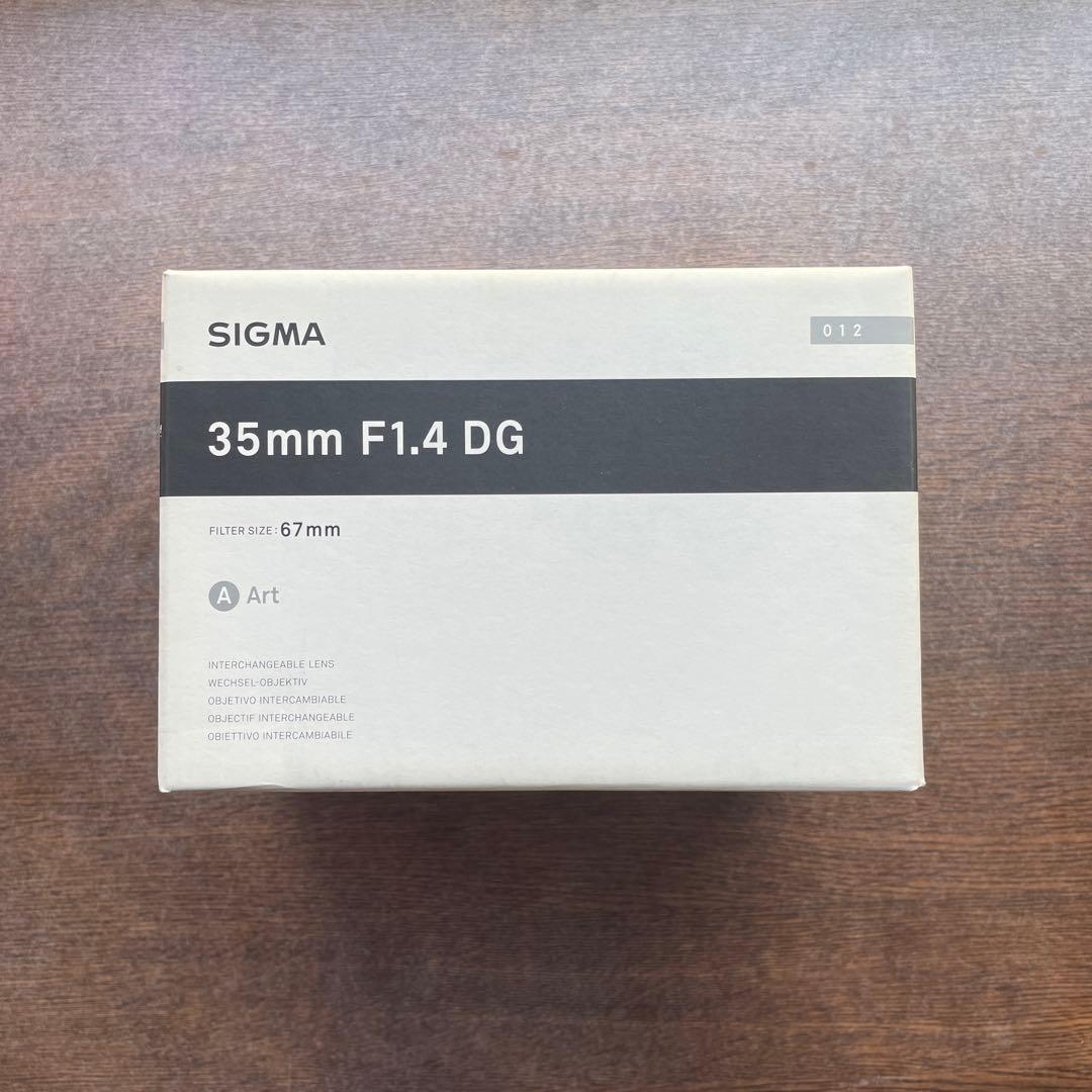 SIGMA 35mm F1.4 DG HSM Artレンズ Eマウント