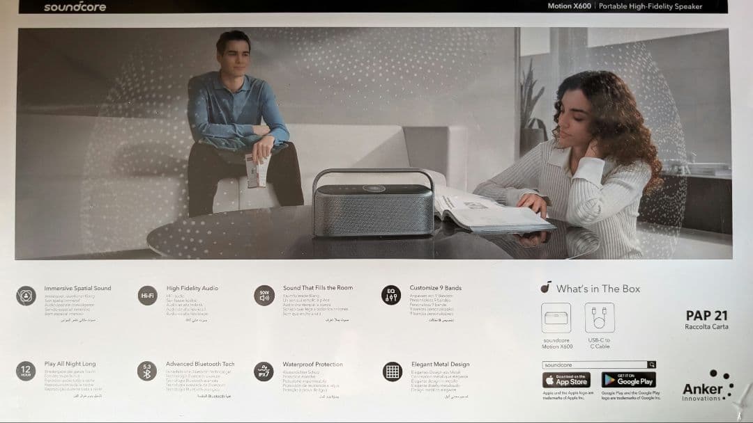 スピーカー・ウーファー Anker Soundcore Motion X600