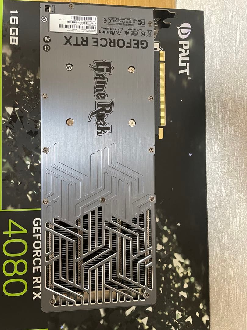 グラフィックボード・グラボ・ビデオカード RTX 4080 Palit GameRock 16GB