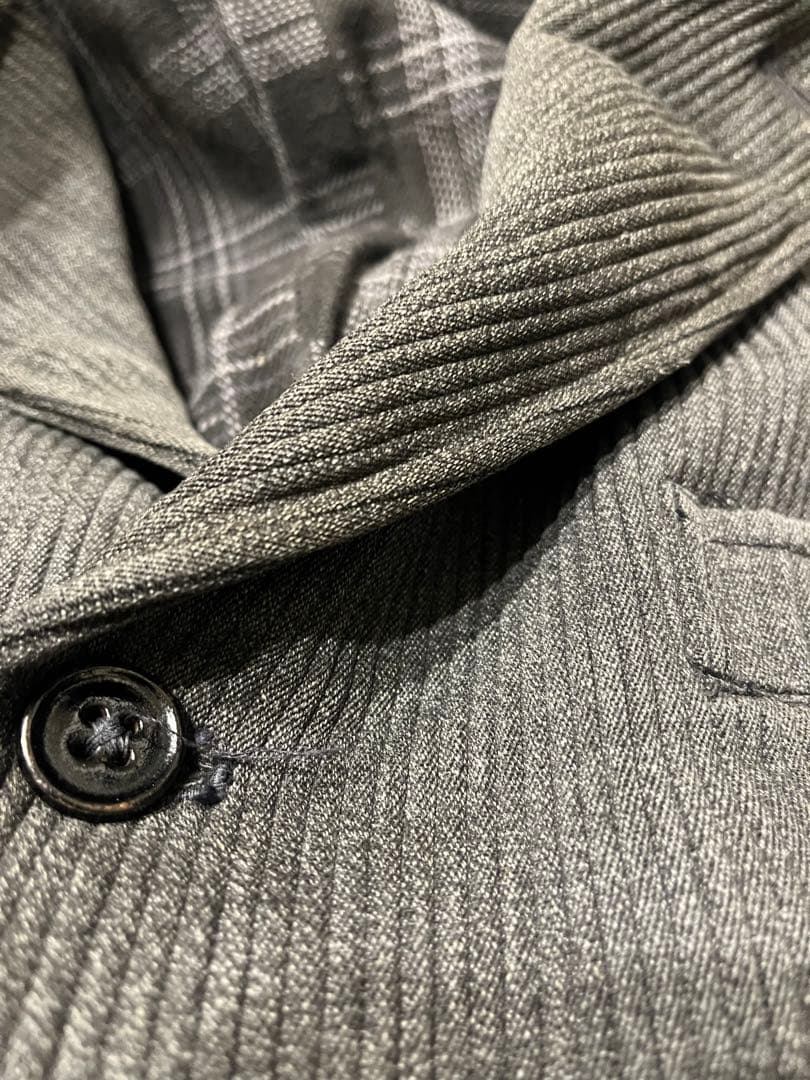 40年代 フランス製 コットンピケ テイラードジャケット