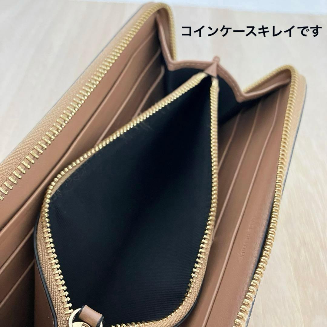 訳あり✨SMYTHSON✨スマイソン✨長財布 ラウンドジップ✨ライトブラウン