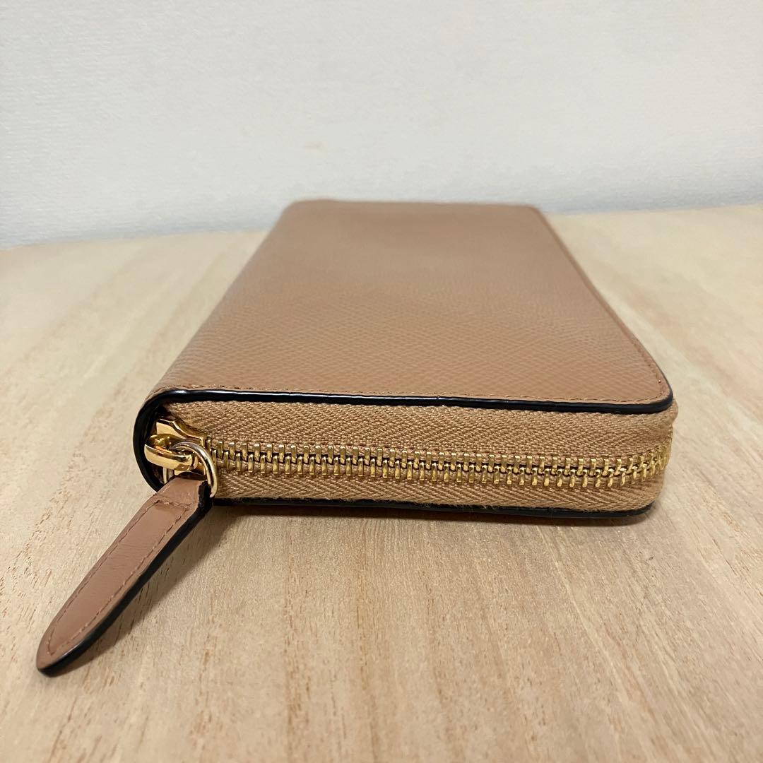 訳あり✨SMYTHSON✨スマイソン✨長財布 ラウンドジップ✨ライトブラウン