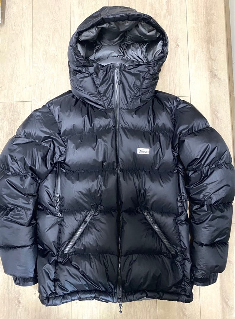 NANGA WHITE LABEL ナンガホワイトレーベル type1 黒　L