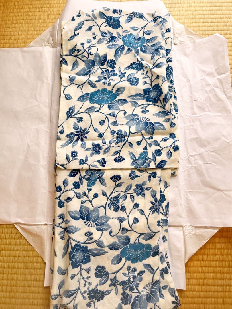 セオアルファ　浴衣　月華美人　紙人形　優華壇　美品