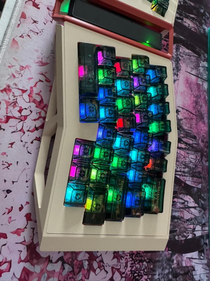 angry miao am afa r2 VF-19 自作キーボード