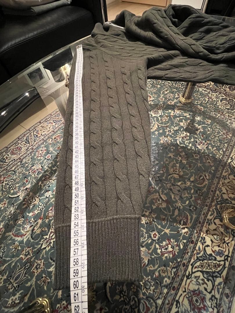 BRUNELLO CUCINELLI カシミヤ ケーブルニット セーター　52