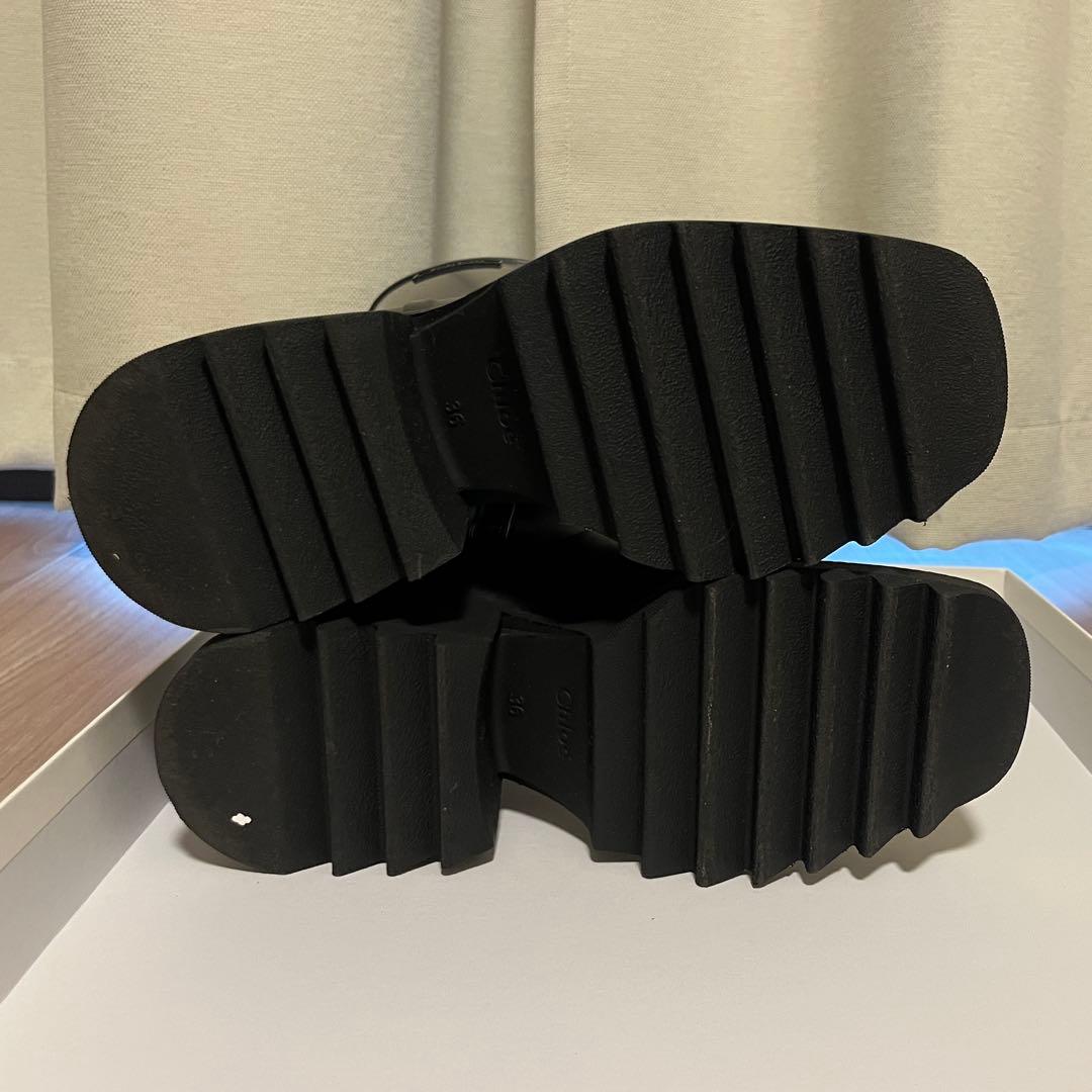 F*x様 超美品 Chloe クロエ レインブーツ ブラック 2025SS