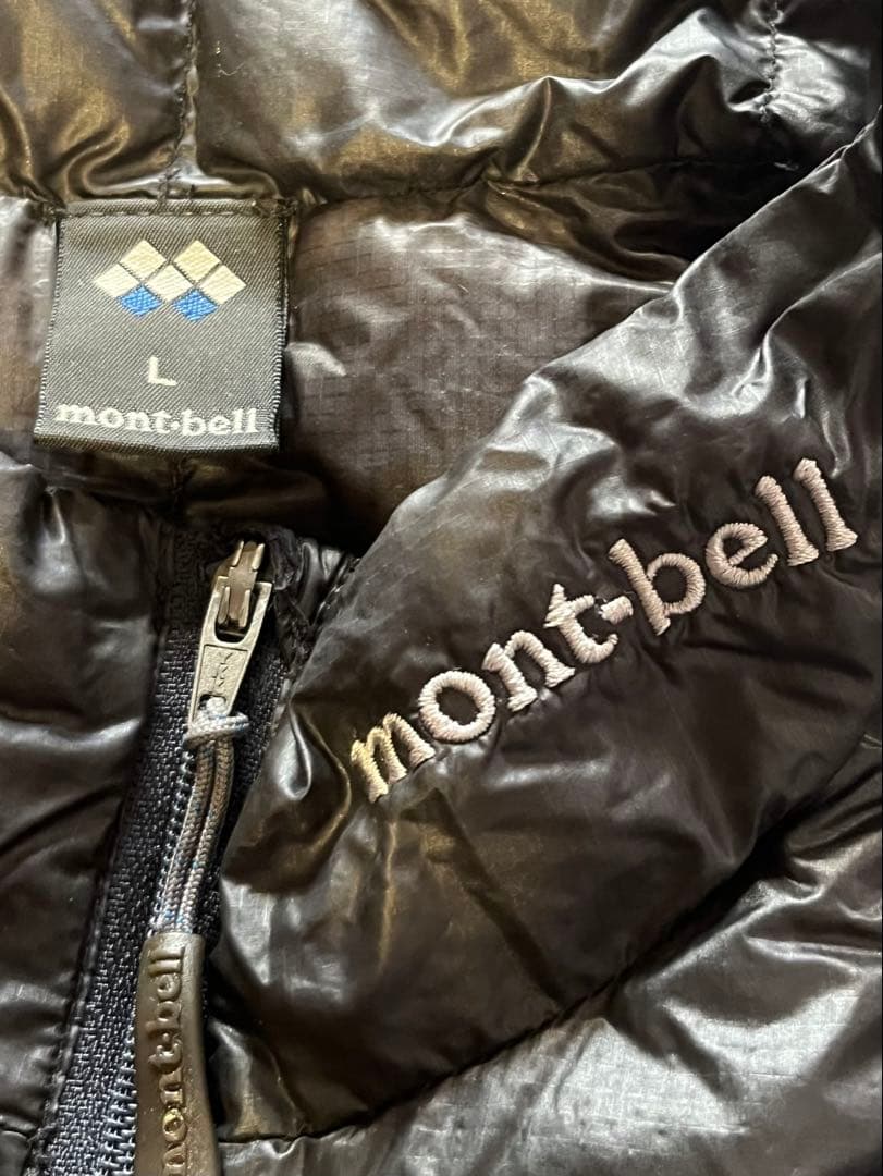 mont-bell モンベル ダウンジャケット ブラック Lサイズ