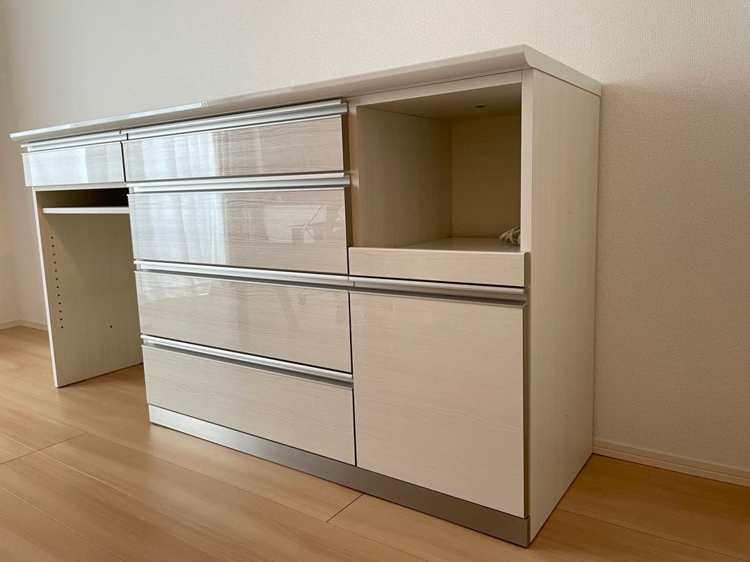 も*ぐ様 【美品】AYANO 綾野製作所　カップボード/食器棚 幅180cm