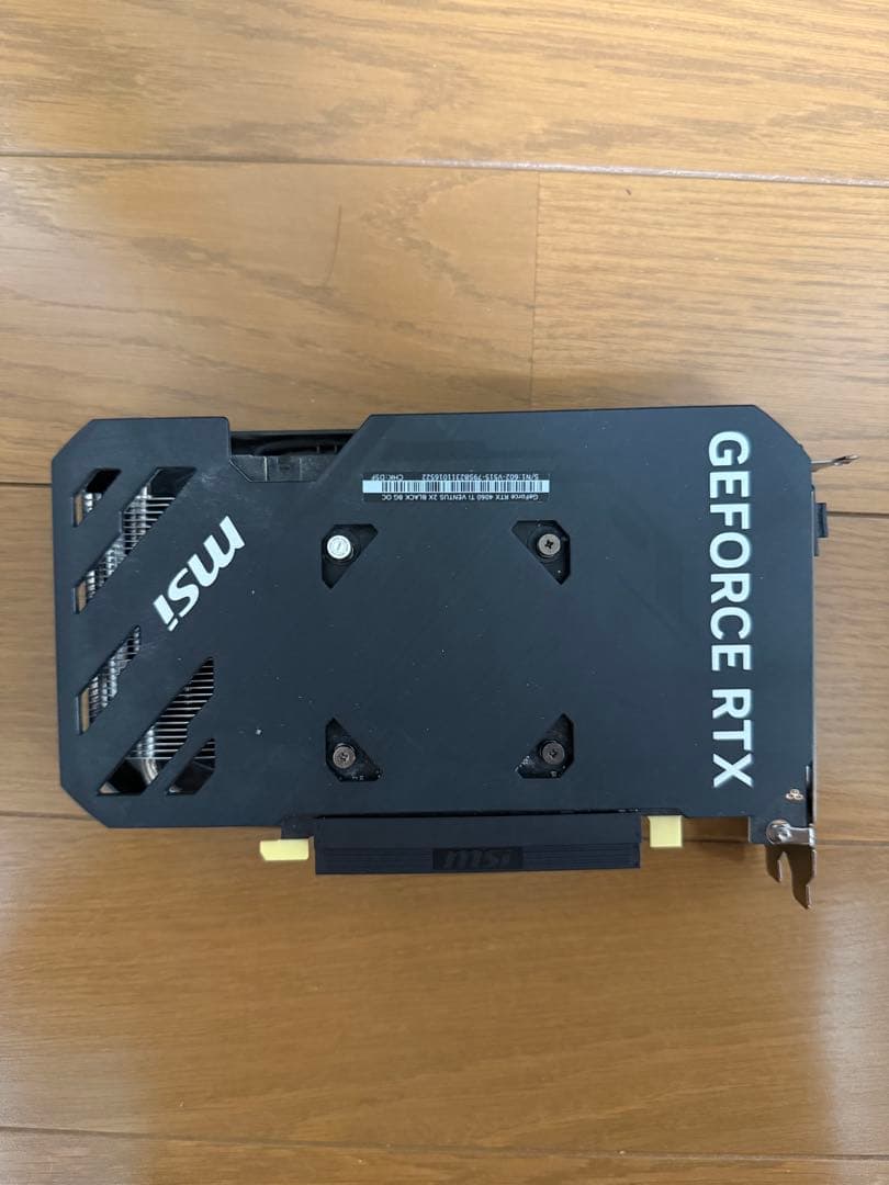 グラフィックボード・グラボ・ビデオカード MSI GeForce RTX 4060 Ti VENTUS 2X