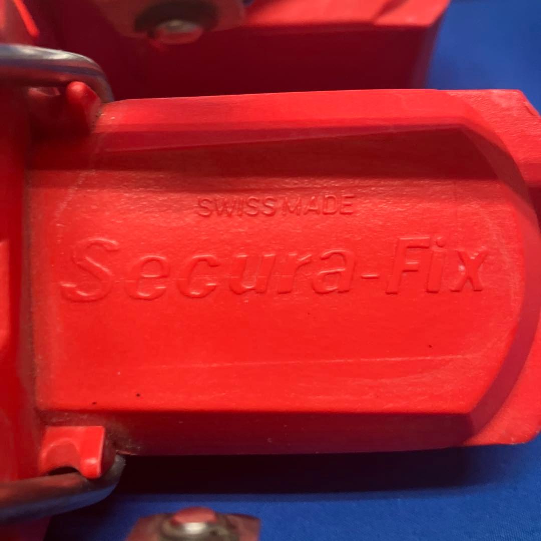 Secura-Fix スキー用バインディング 赤