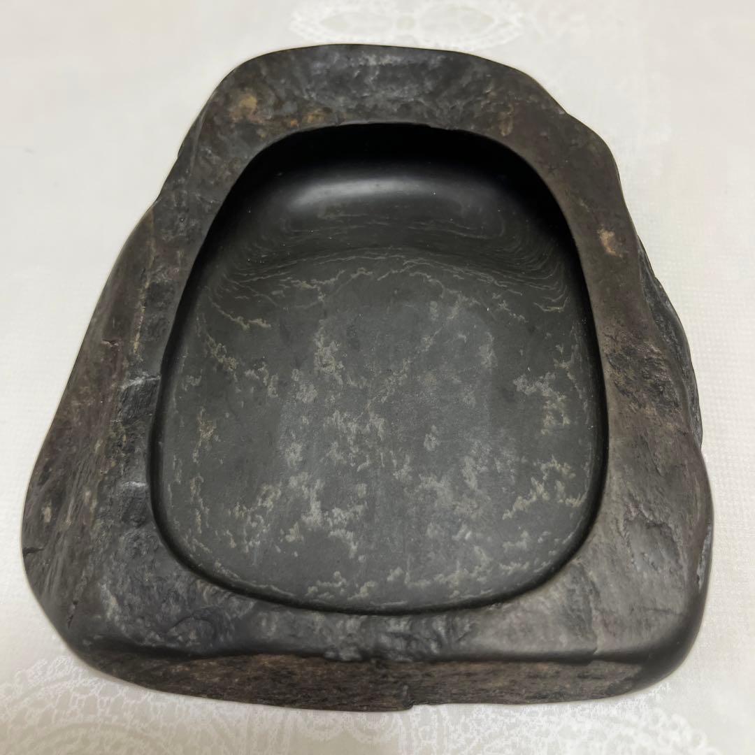 高島虎斑石硯⑥