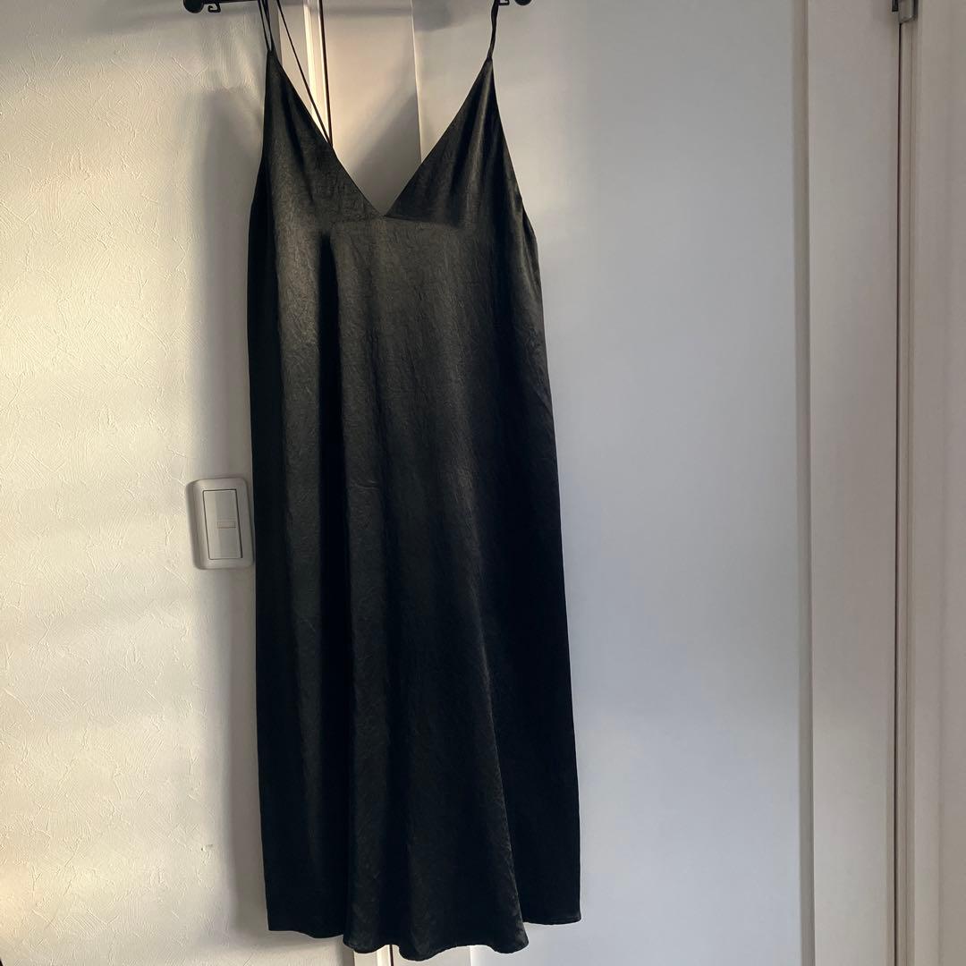 SACRA サテンワンピース