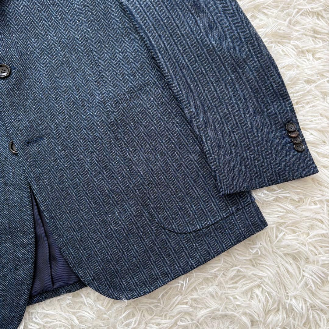 Sartorio サルトリオ ジャケット 50 ウール ヘリンボーン