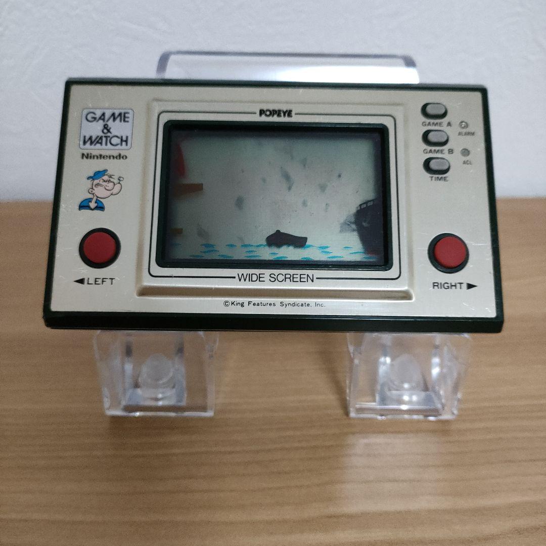 ゲーム＆ウォッチ　ポパイ　任天堂Nintendo　ニンテンドー　メンテナンス済み