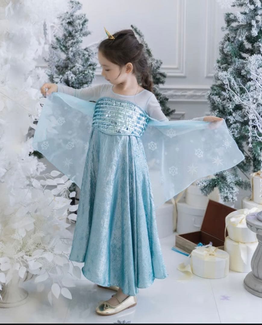 エルサ　ドレス　mimiel MIMIEL ビビディバビディブティック