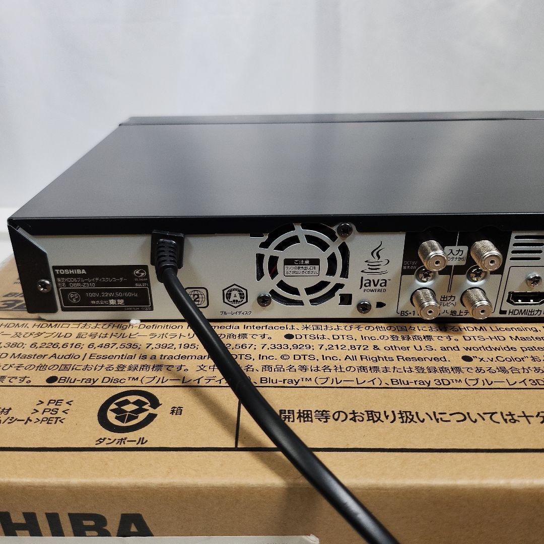 TOSHIBA BDレコーダー DBR-Z310