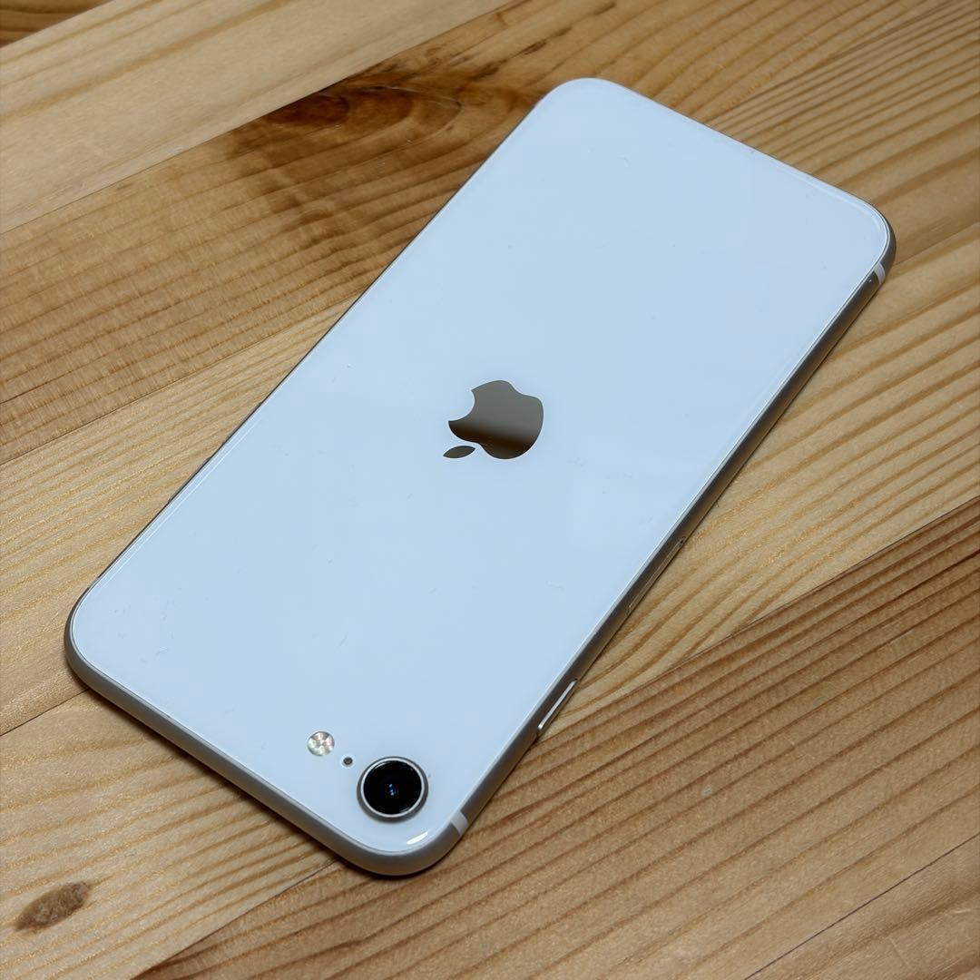 【美品】iPhoneSE3 128GB SIMフリー バッテリー新品おまけ付き！