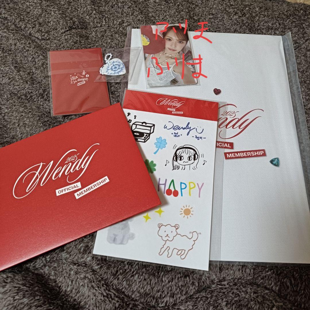 ウェンディ トレカ レドベル red velvet wendy メンシプ