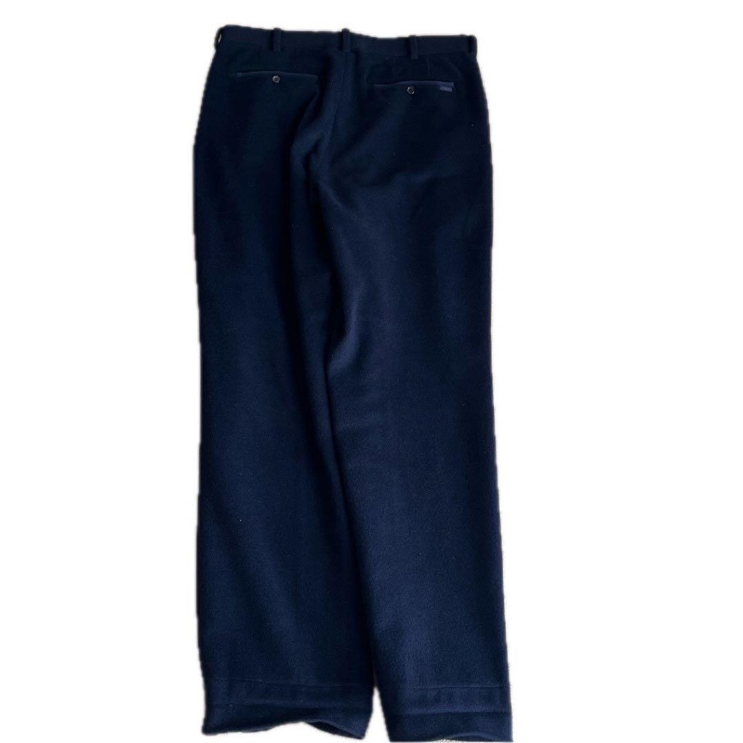 ✨美品✨PAPAS パパス アンゴラ60% ウール スーツ ネイビー 希少 秋冬