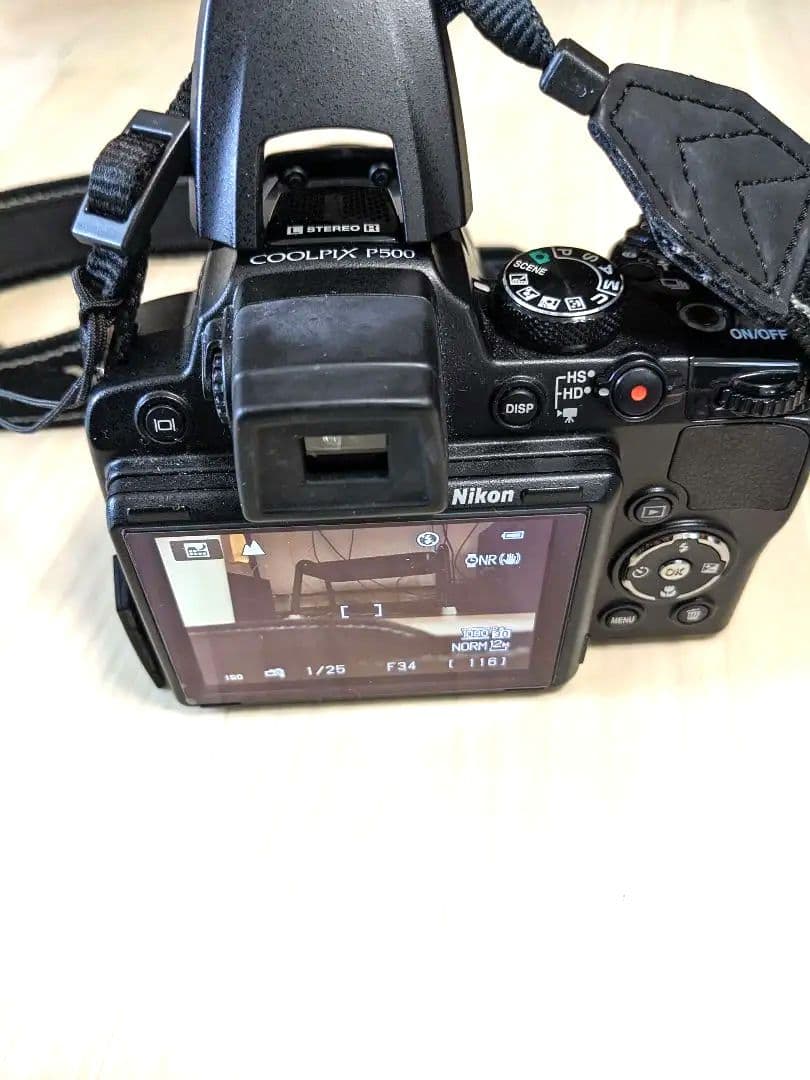美品 COOLPIX P500 ブラック 即日発送 Nikon デジタルカメラ