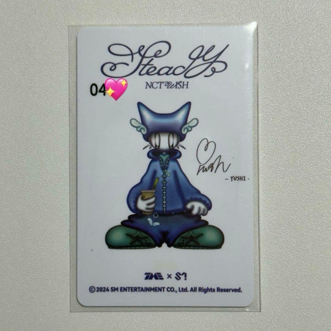 NCT WISH ユウシ QQ Music トレカ 5星 4n番