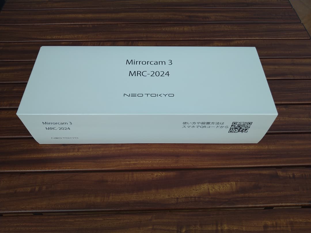 NEO TOKYO ミラーカム３ MRC-2024 前後ドライブレコーダー