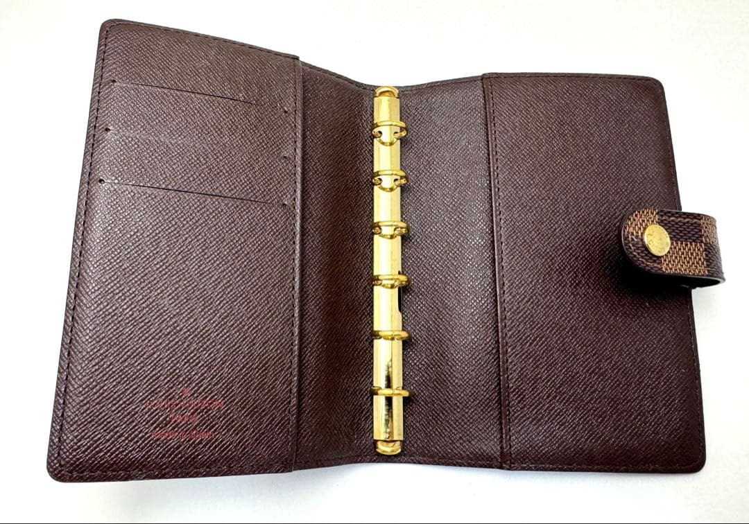 【美品】ルイヴィトン ダミエ 手帳 カバー アジェンダＰＭ
