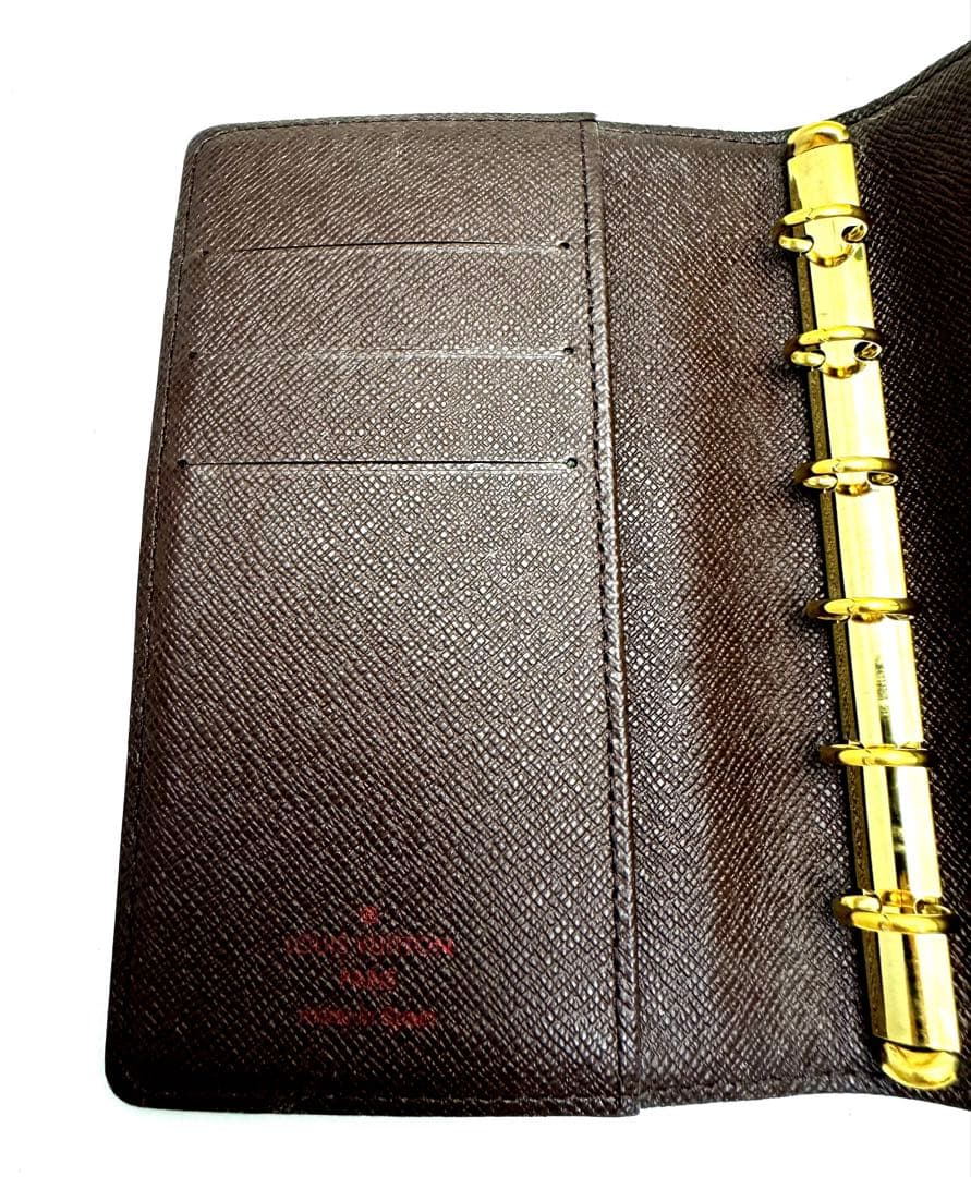 【美品】ルイヴィトン ダミエ 手帳 カバー アジェンダＰＭ