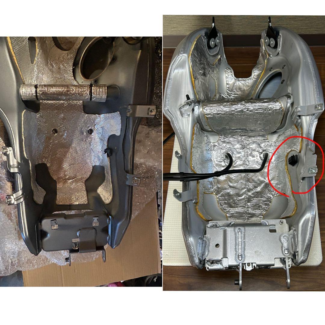 R ninet アルミタンク 溶接ビード rninet  R nine T