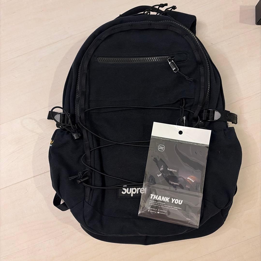 Supreme backpack 25ss 新品未使用　black ブラック