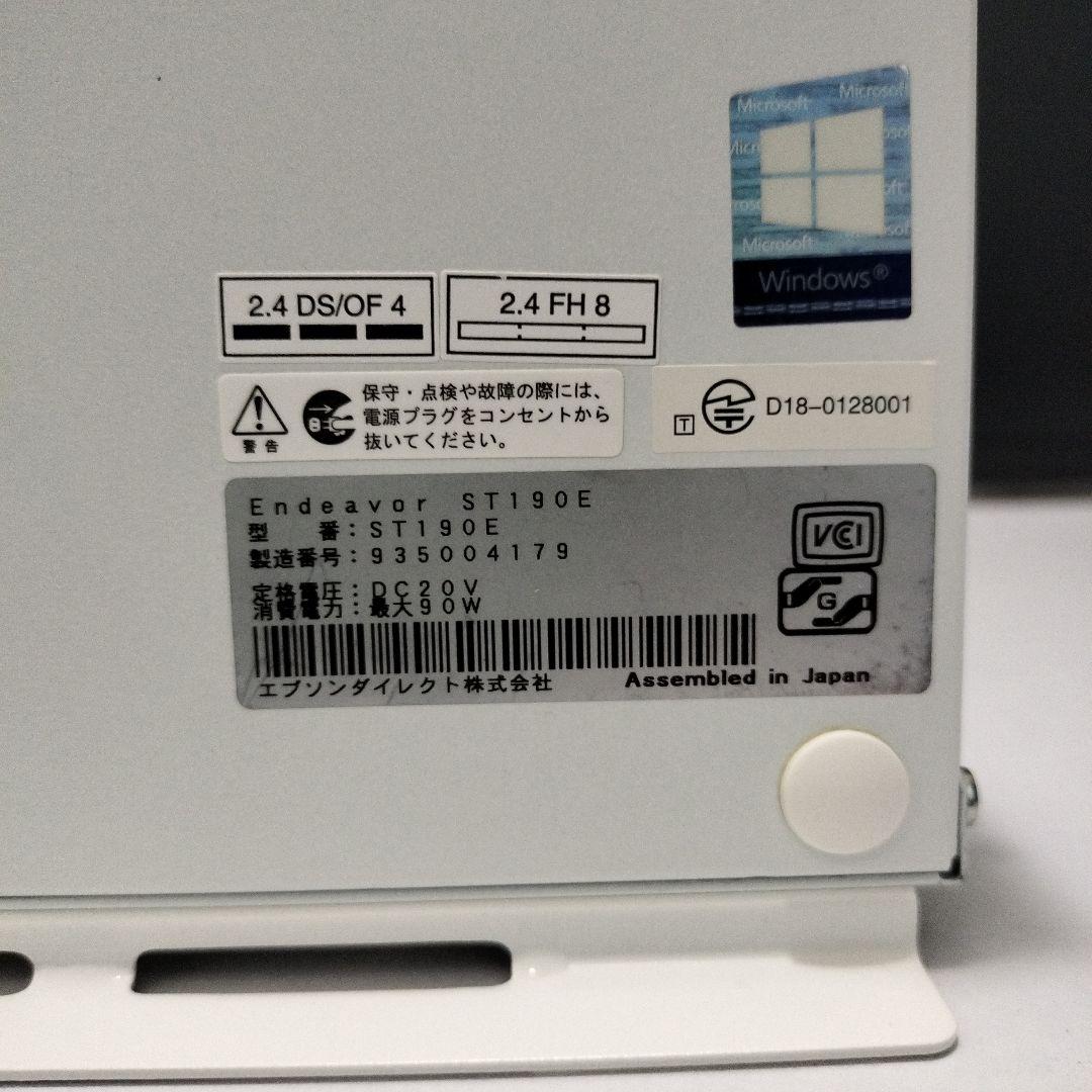 ST190E②☘️Win11/i5-8500T/M.2SSD+HDD/Wi-Fi