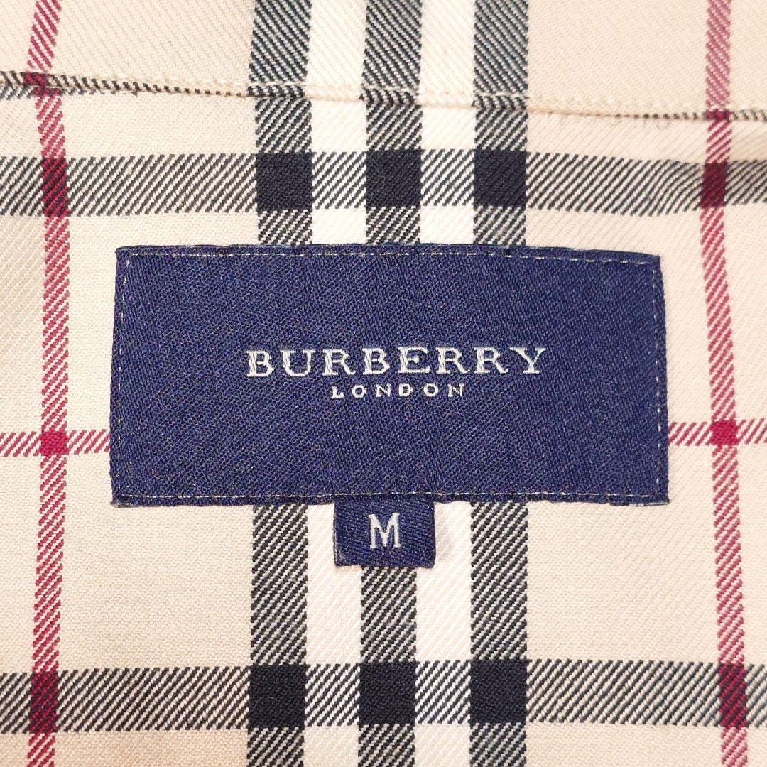 美品✨バーバリーロンドン ジャケット ノバチェック ベージュ レディース M