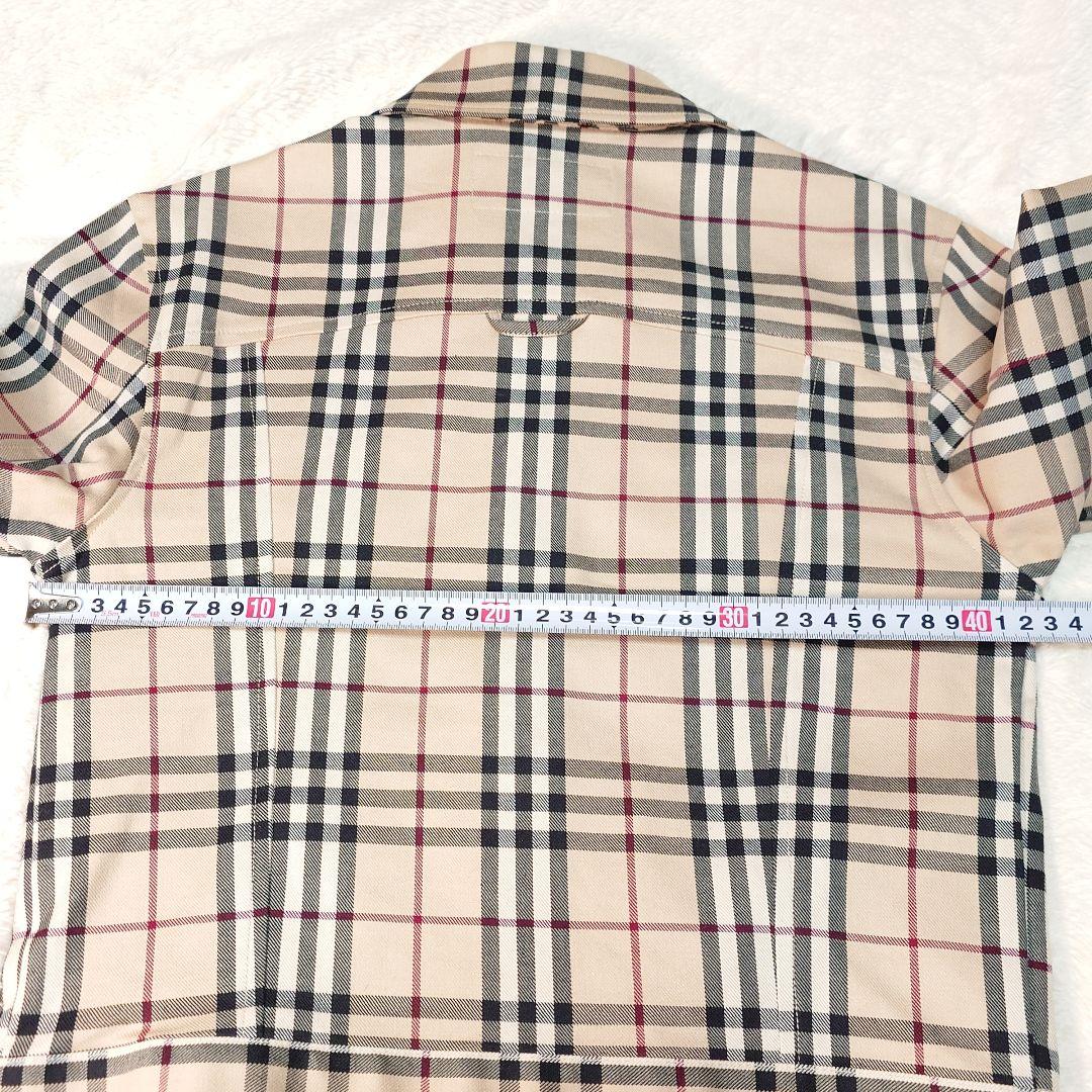 美品✨バーバリーロンドン ジャケット ノバチェック ベージュ レディース M