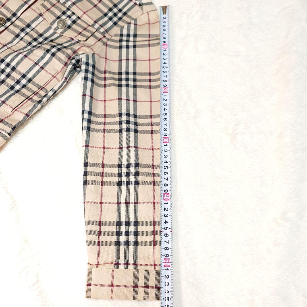美品✨バーバリーロンドン ジャケット ノバチェック ベージュ レディース M