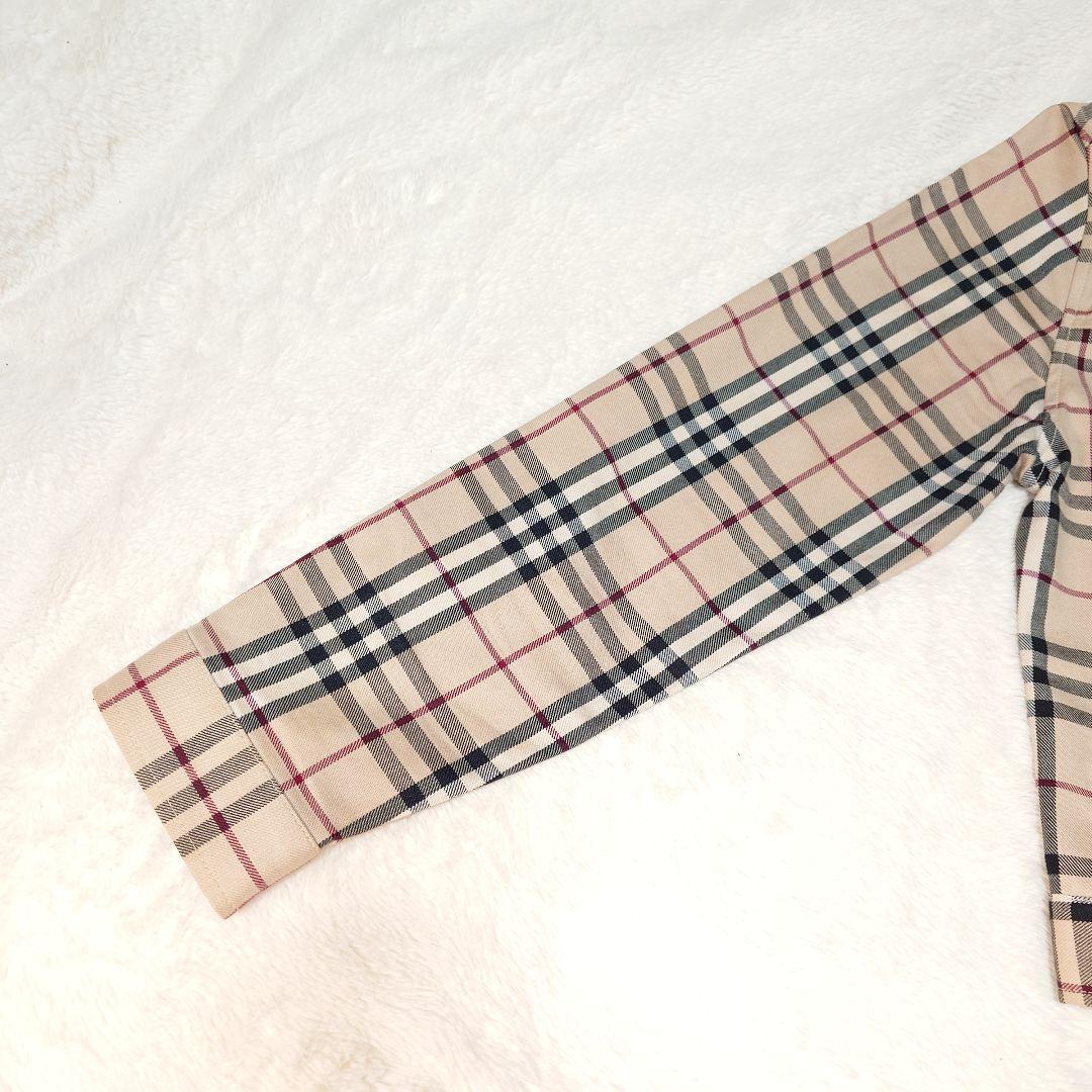 美品✨バーバリーロンドン ジャケット ノバチェック ベージュ レディース M