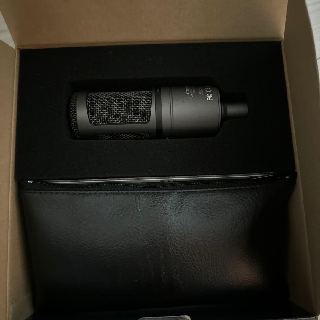audio-technica AT2020USB+USBマイクロホン