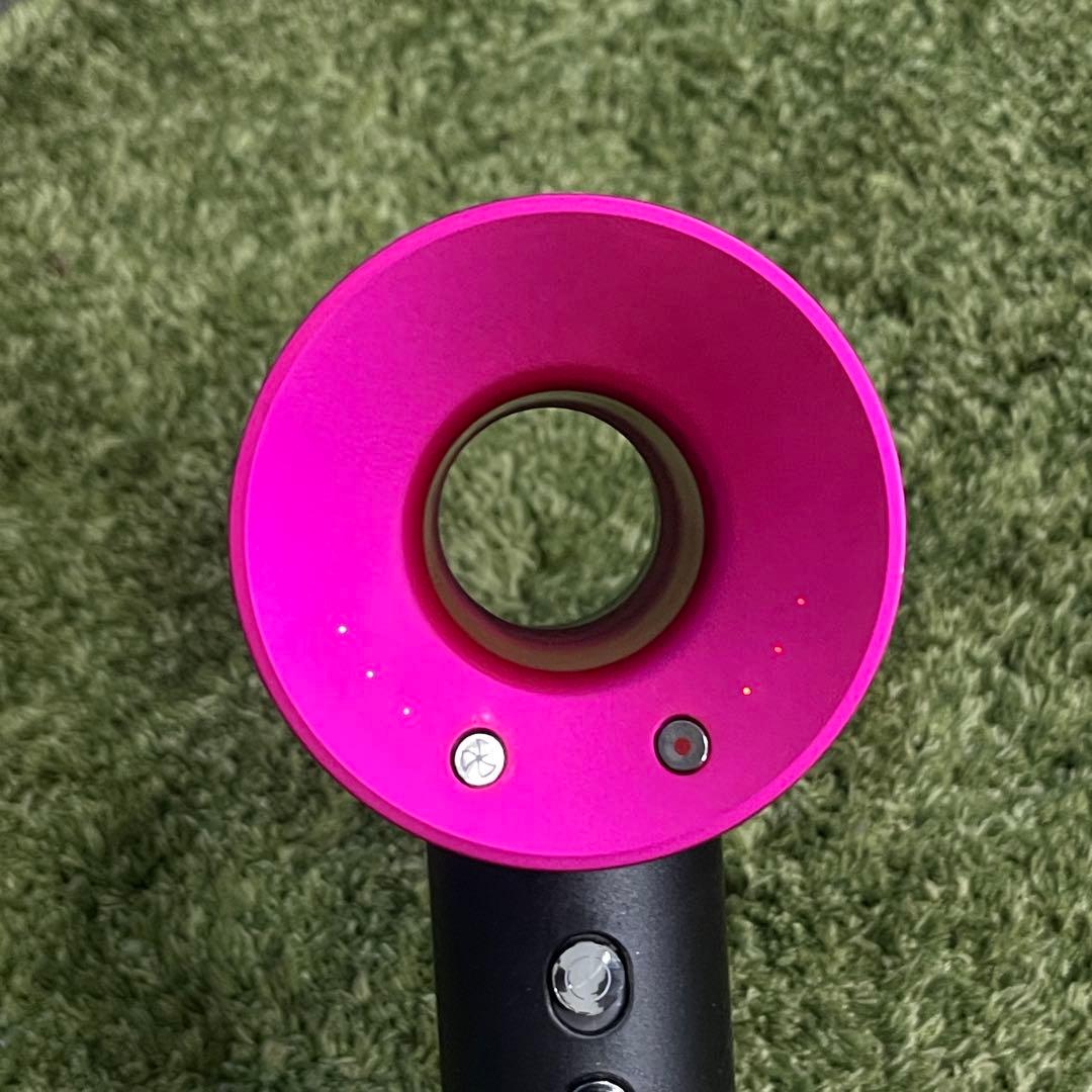 ダイソンヘアドライヤー グレー/ピンク hd08電源確認済み