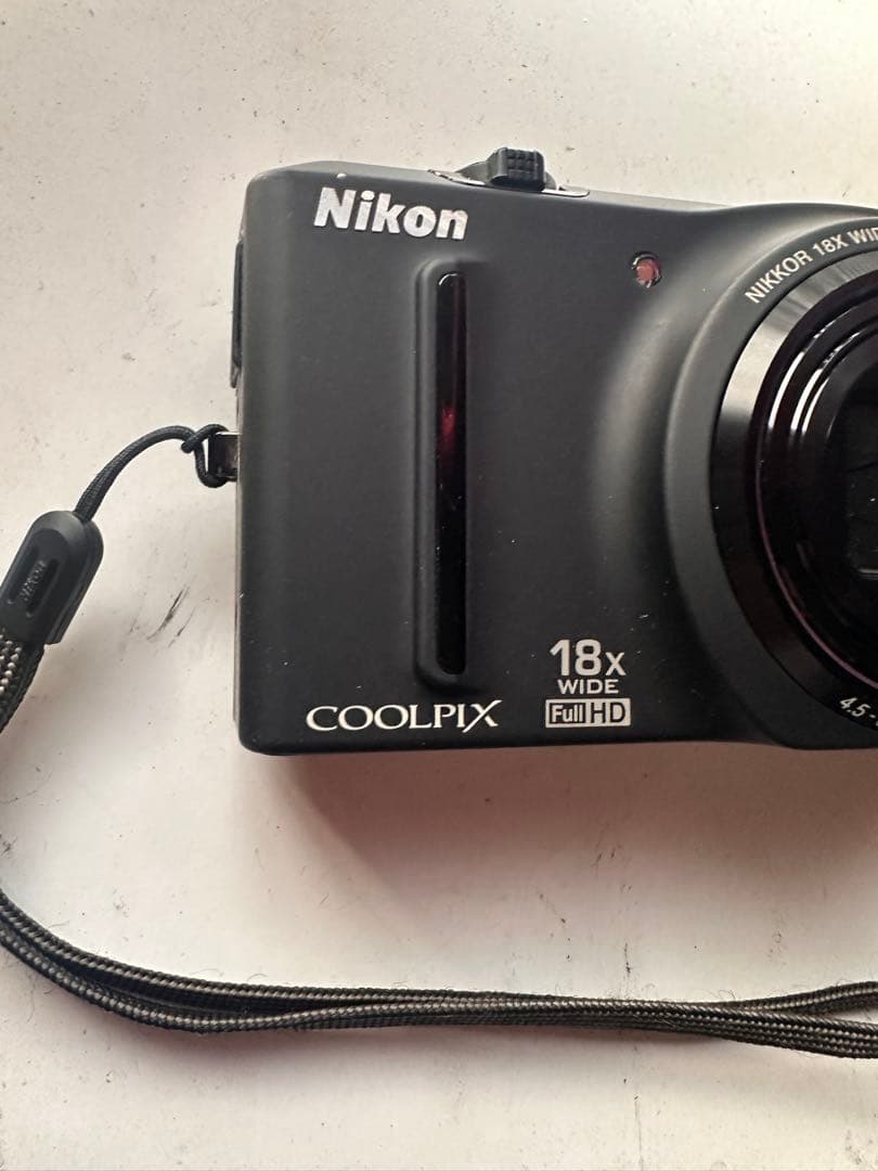 Nikon COOLPIX S9100 ブラック ＋ PORTER ケース付き