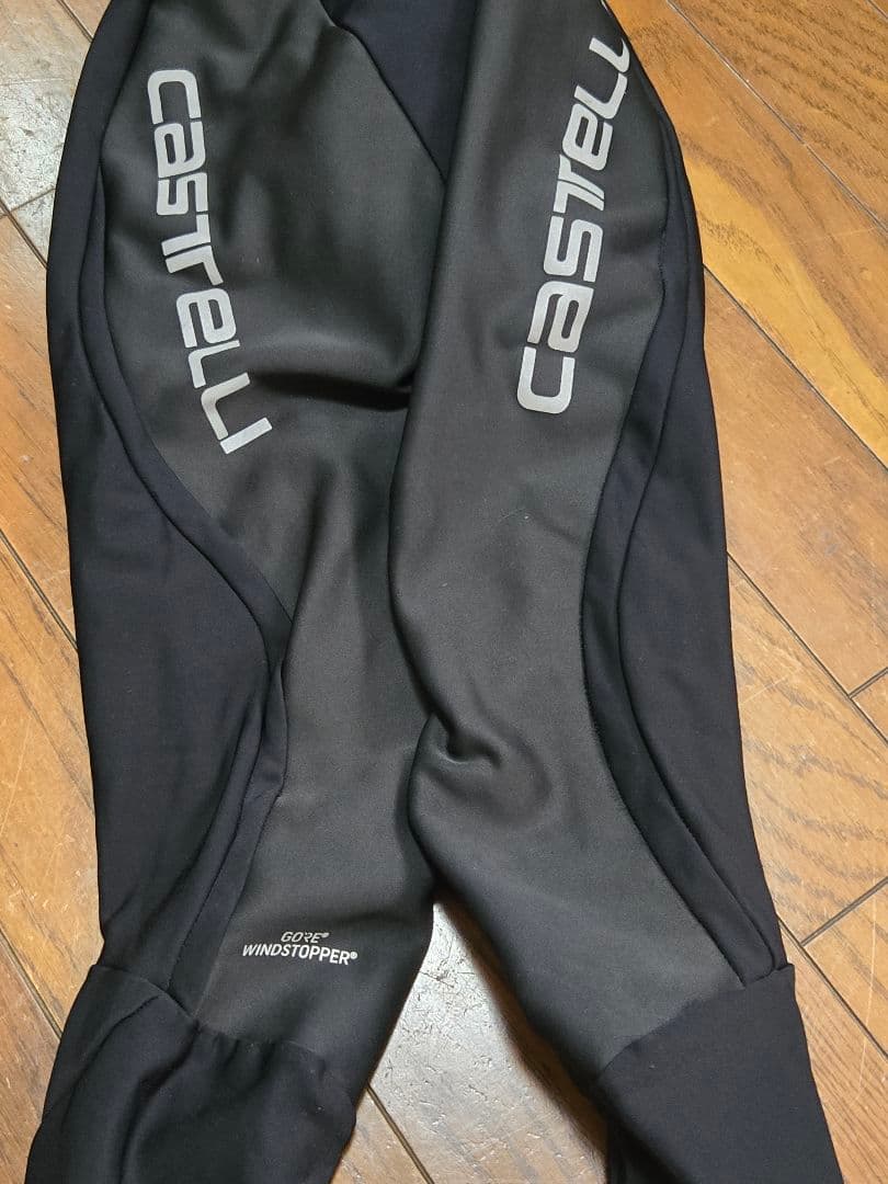 Castelli SORPASSO WIND 裏起毛 ビブタイツ -5～8℃帯