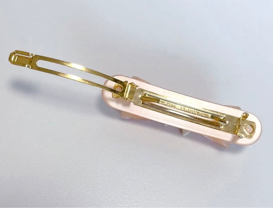 アレクサンドルドゥパリ　ミニバレッタ　ピンク　リボン　可愛い　ヘアアレンジ