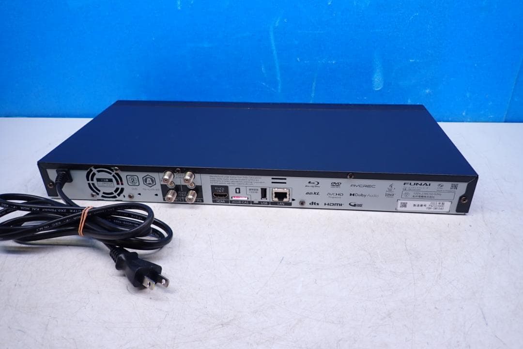 D1123#フナイ FBR-SW1040 1TB ブルーレイレコーダー2023