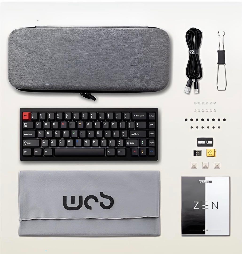 【新品未開封】WOBKEY ZEN65 スタンダード ホワイト