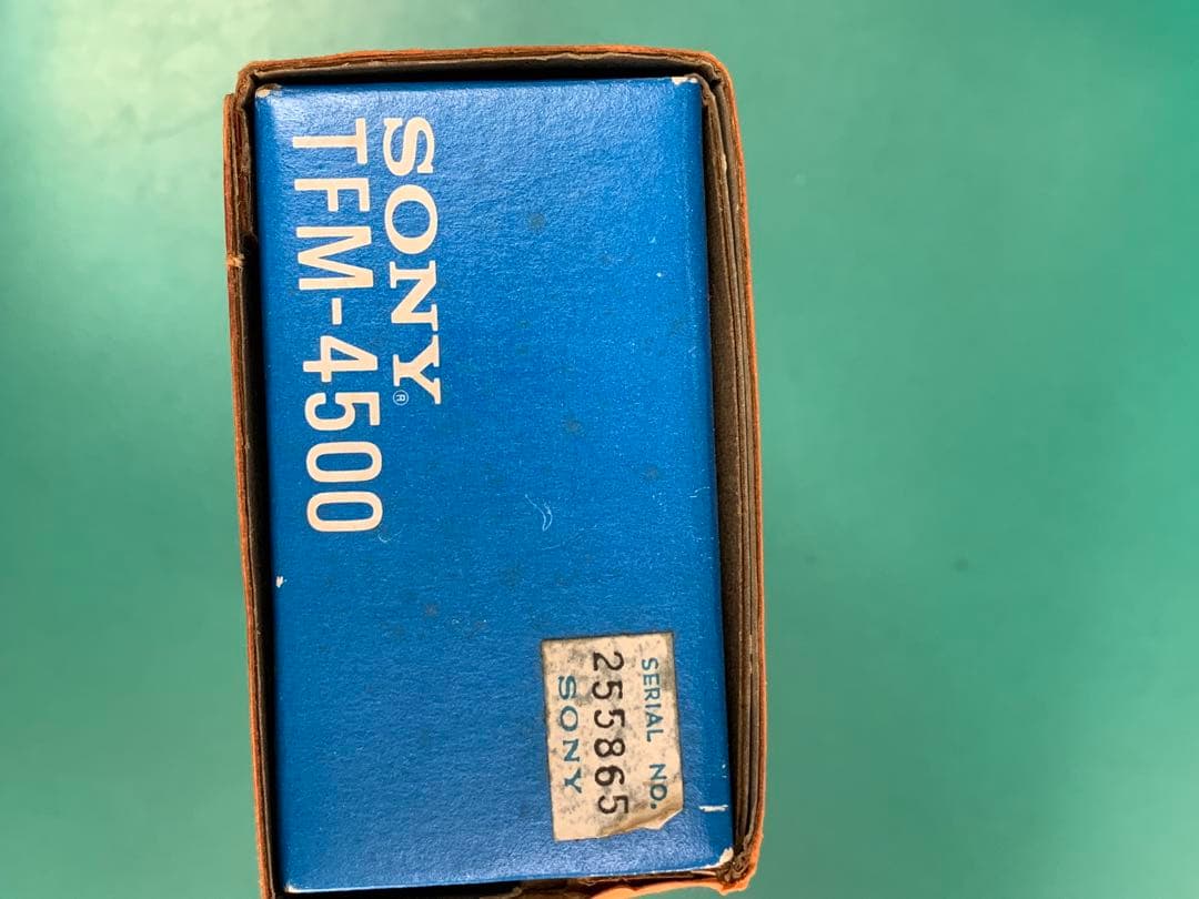 未使用品 SONY AM FM ラジオ TFM-4500
