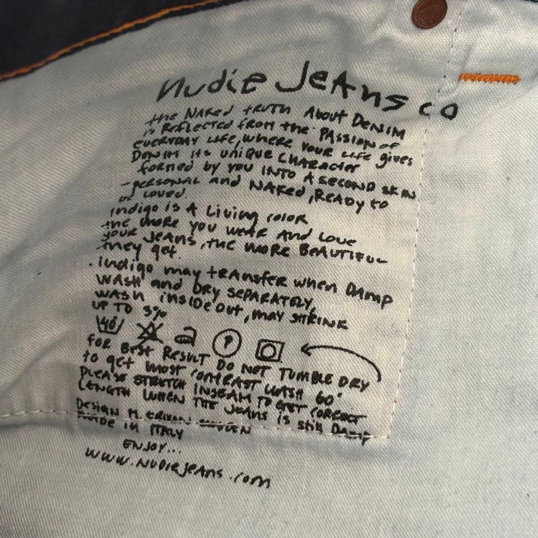 .！未使用タグ付！NUDIE JEANS AVERAGE JOE w34