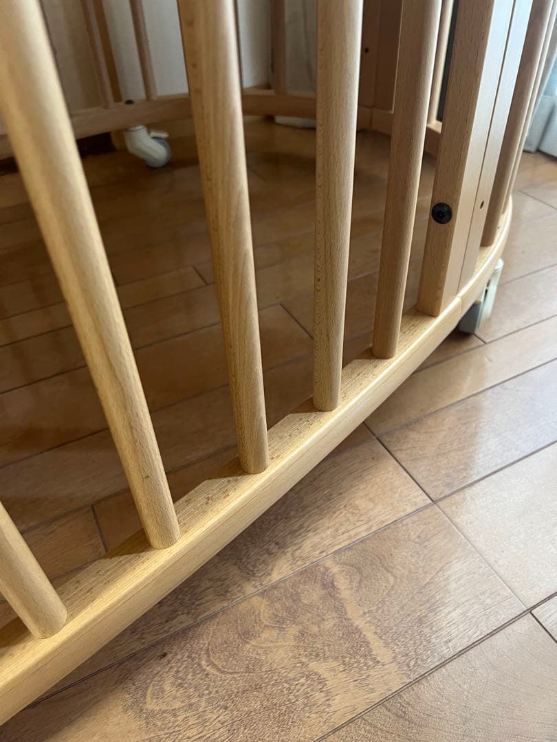 STOKKE スリーピー ベビーベッド 美品 マットレス＆未開封シーツ付き