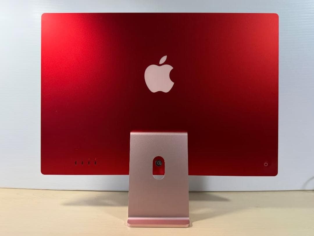 Apple iMac 24-inch, M1, 2021 8GB 256GB 赤