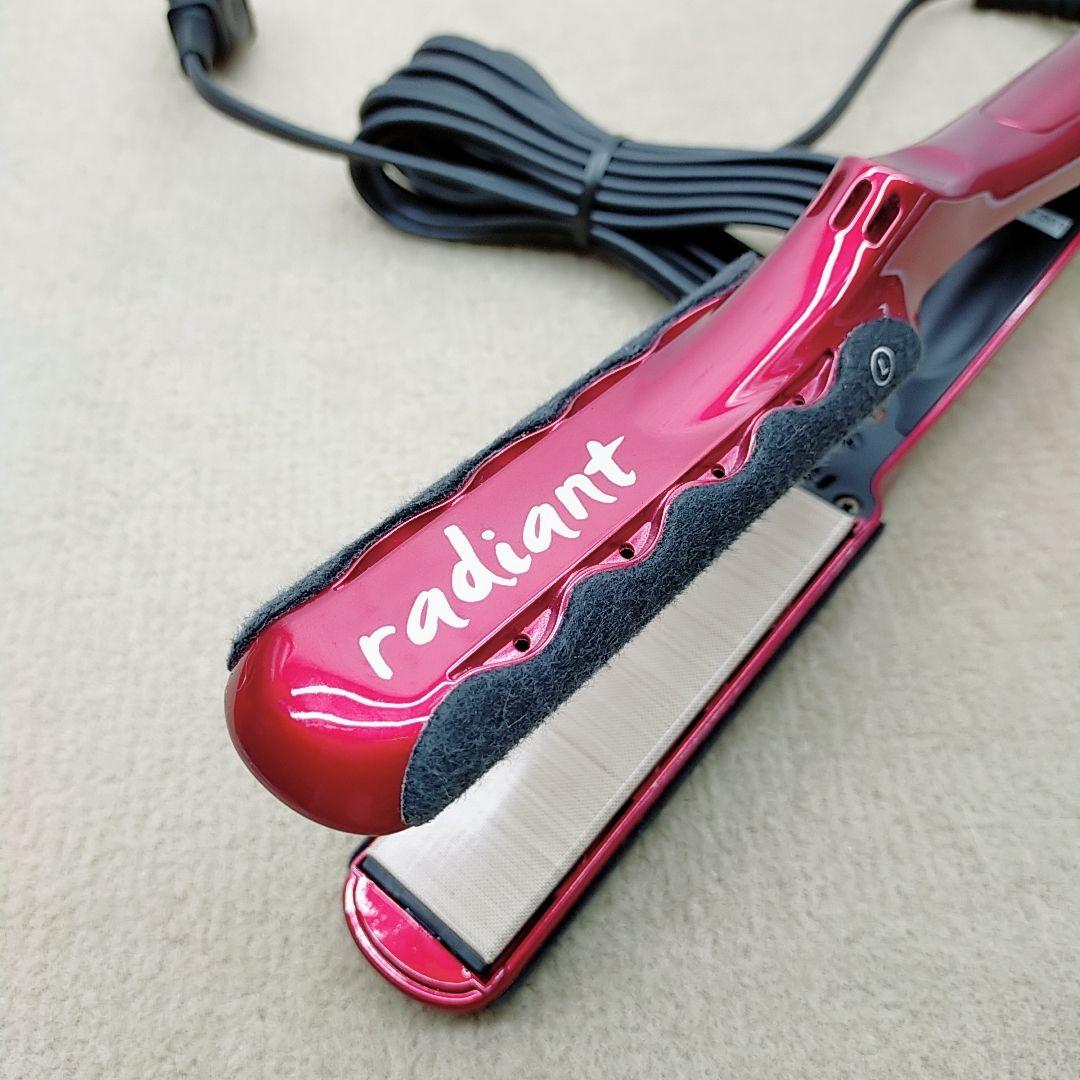 ほぼ未使用❤ラディアント ストレート ヘアアイロン シルクプレート プロ仕様