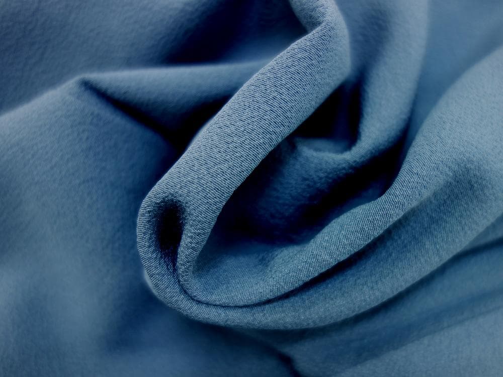 未使用美品 Lサイズ　色無地 堅牢染 紋 ガード加工 青■ON80112-19